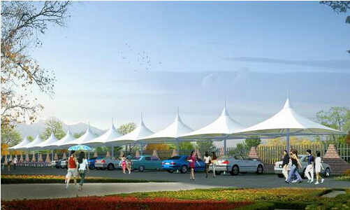 膜結(jié)構(gòu)車棚防紫外線防光照的特性介紹